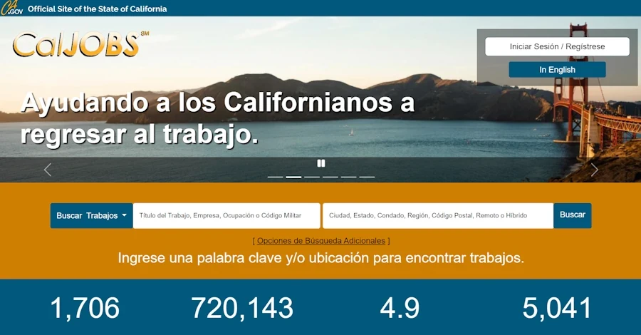 CalJOBS en español